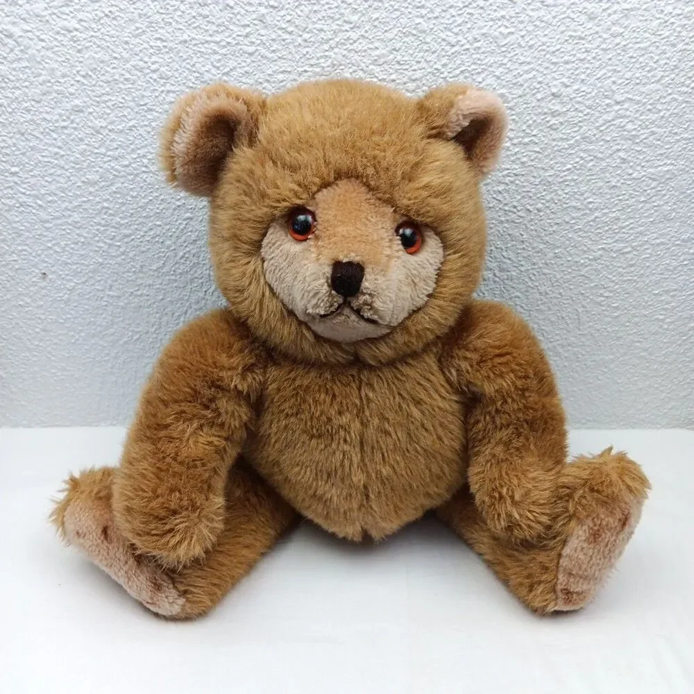 Kamar Pot Belly Teddy Bear Plush Stuffed Animal Toy Brown Bear 12